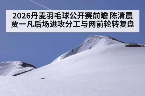 2026丹麦羽毛球公开赛前瞻 陈清晨贾一凡后场进攻分工与网前轮转复盘